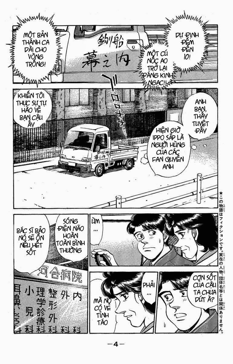 Võ Sĩ Quyền Anh Ippo Chapter 170 - Trang 2