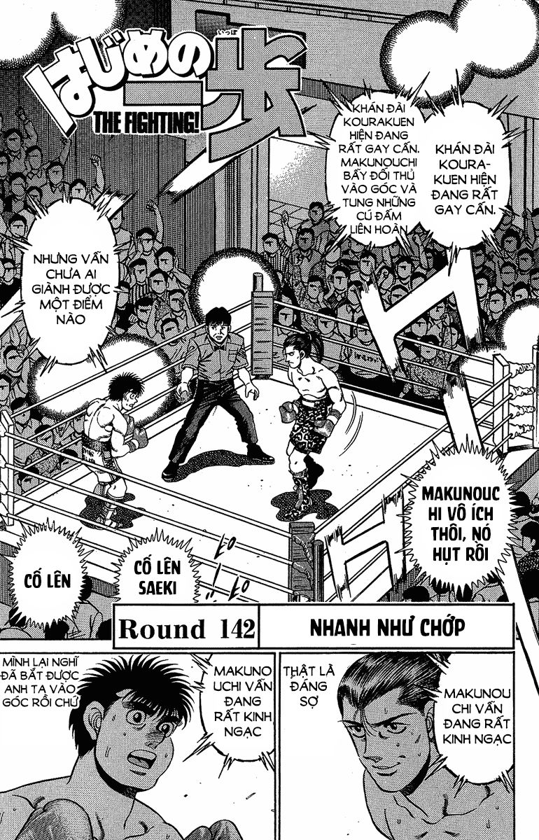 Võ Sĩ Quyền Anh Ippo Chapter 142 - Trang 2