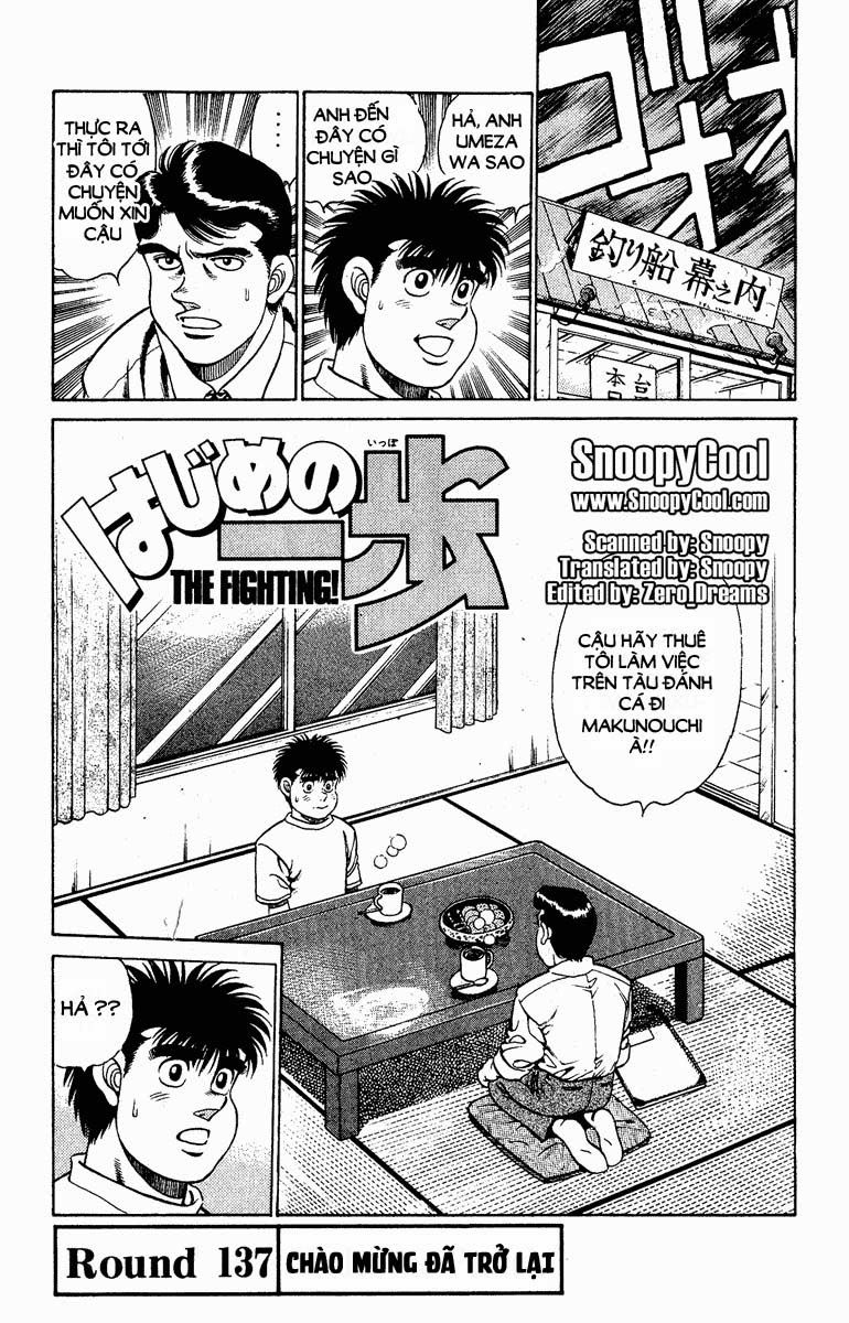 Võ Sĩ Quyền Anh Ippo Chapter 137 - Trang 2