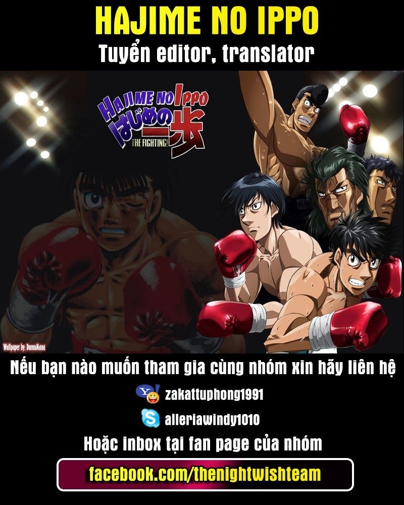 Võ Sĩ Quyền Anh Ippo Chapter 132 - Trang 2