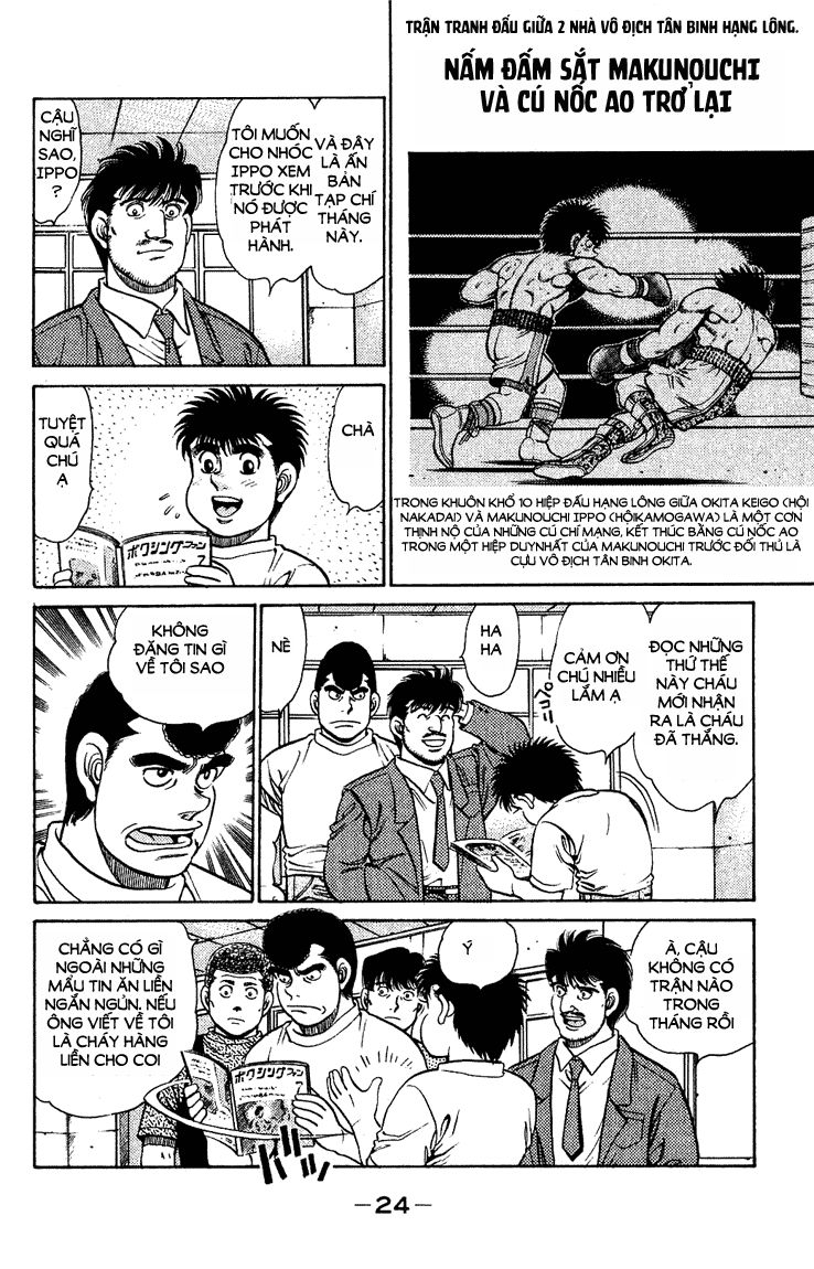 Võ Sĩ Quyền Anh Ippo Chapter 125 - Trang 2