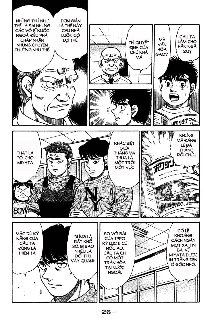 Võ Sĩ Quyền Anh Ippo Chapter 125 - Trang 2