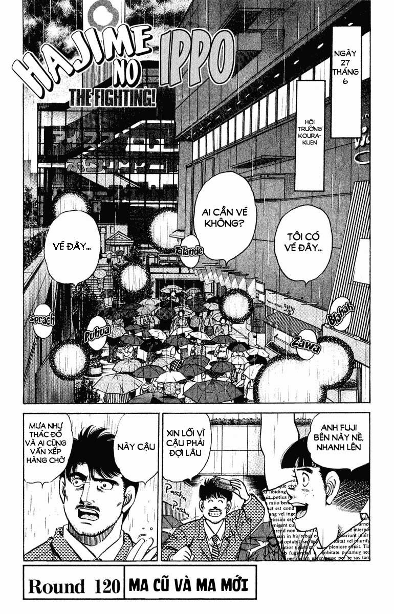 Võ Sĩ Quyền Anh Ippo Chapter 120 - Trang 2