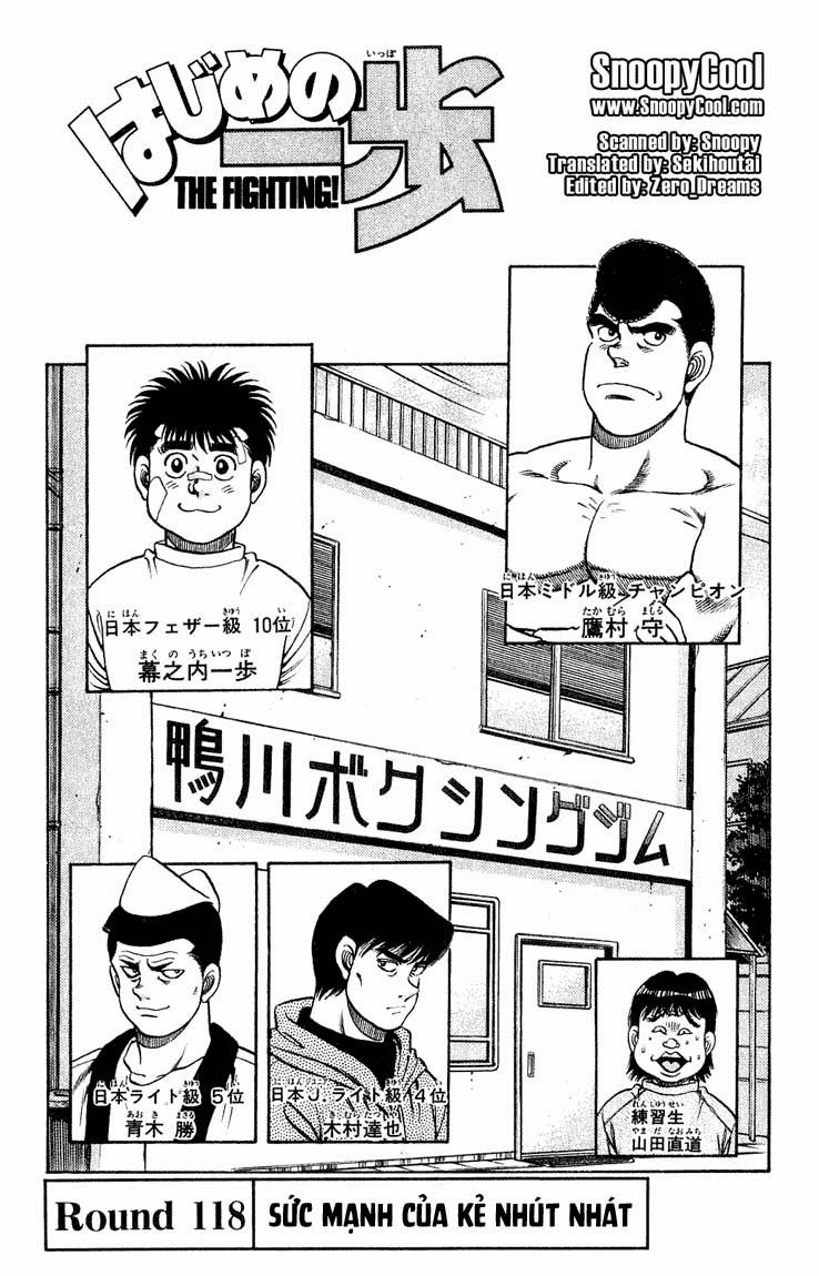 Võ Sĩ Quyền Anh Ippo Chapter 118 - Trang 2