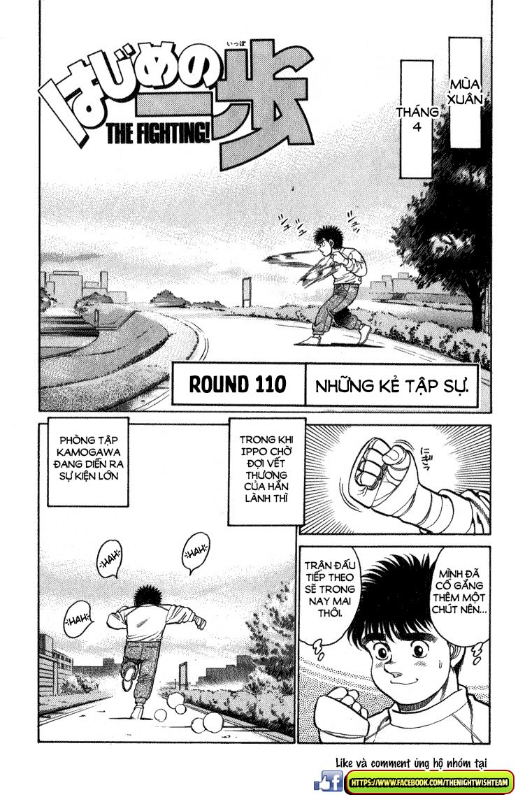 Võ Sĩ Quyền Anh Ippo Chapter 110 - Trang 2