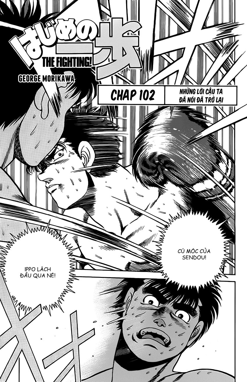 Võ Sĩ Quyền Anh Ippo Chapter 102 - Trang 2