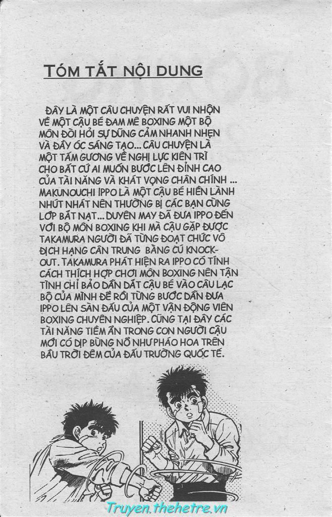 Võ Sĩ Quyền Anh Ippo Chapter 10 - Trang 2