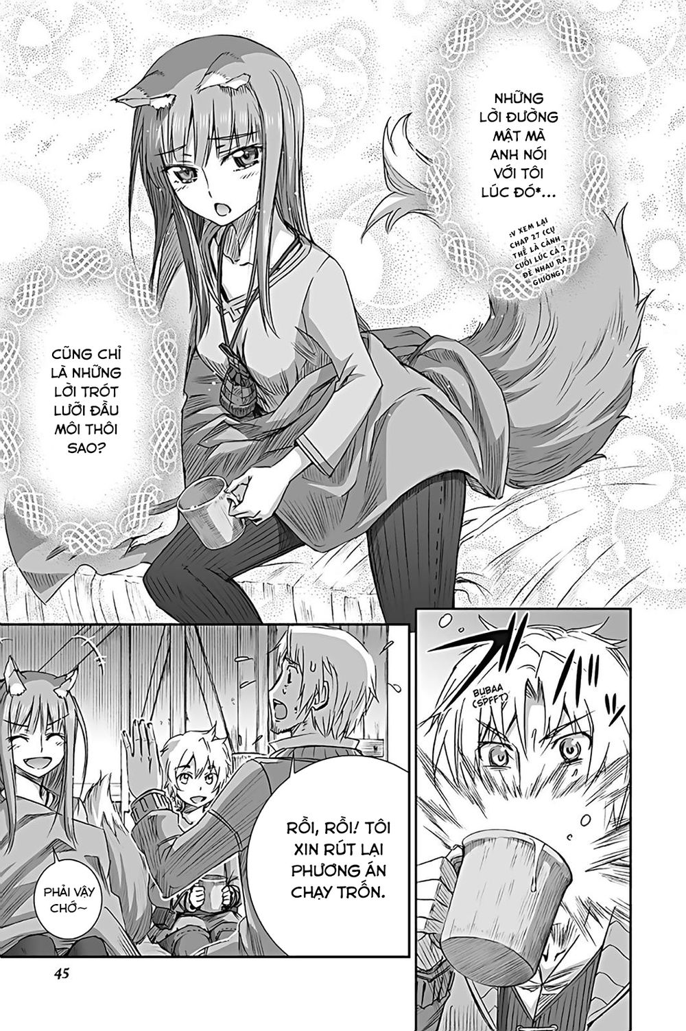 Ookami To Koushinryou Chapter 56 - Trang 2