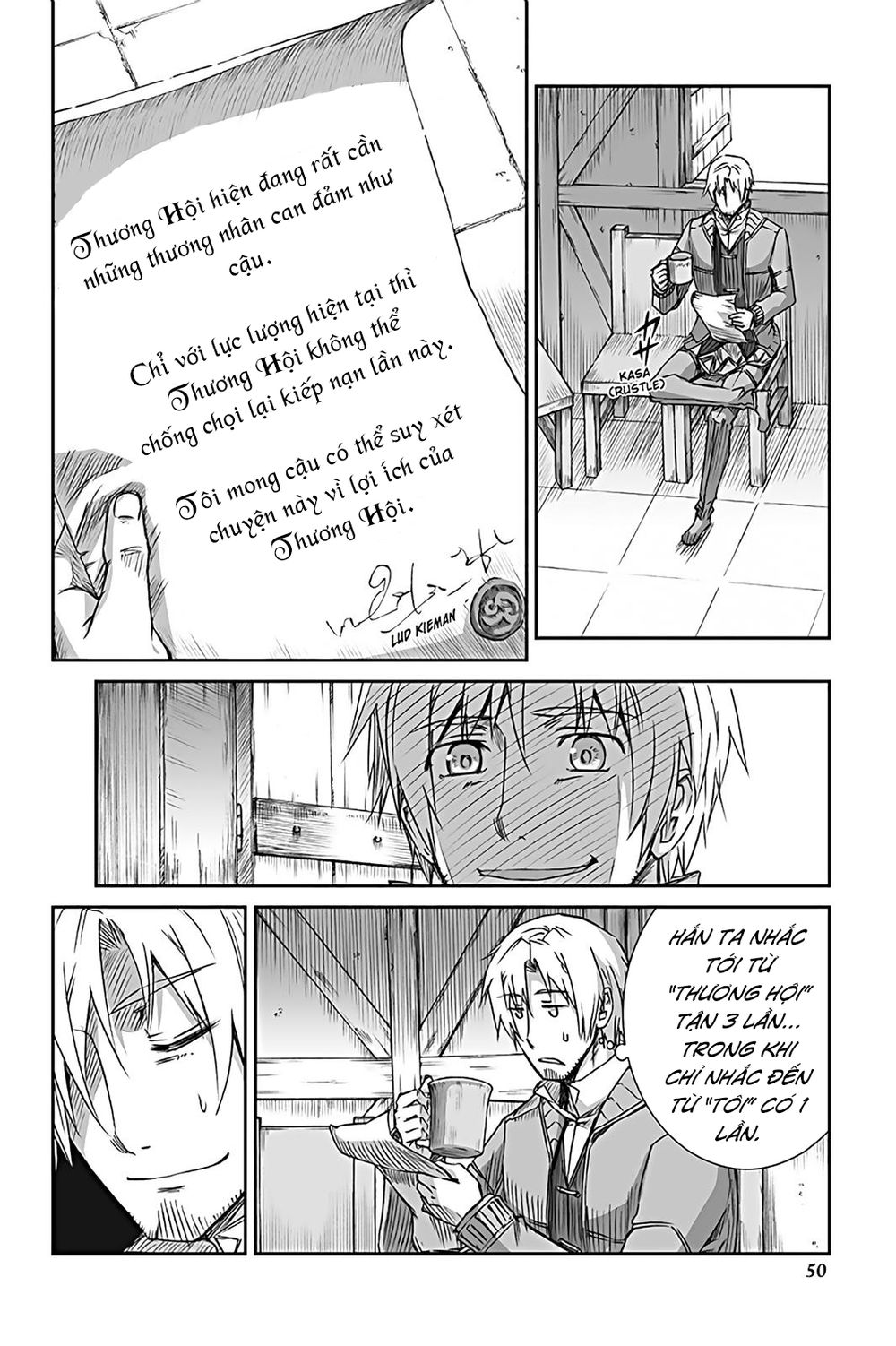 Ookami To Koushinryou Chapter 56 - Trang 2