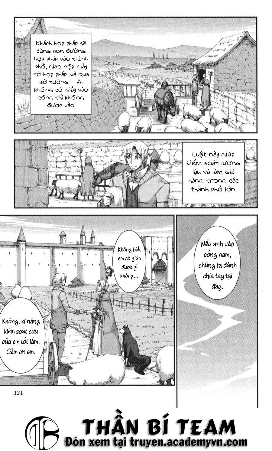 Ookami To Koushinryou Chapter 23 - Trang 2