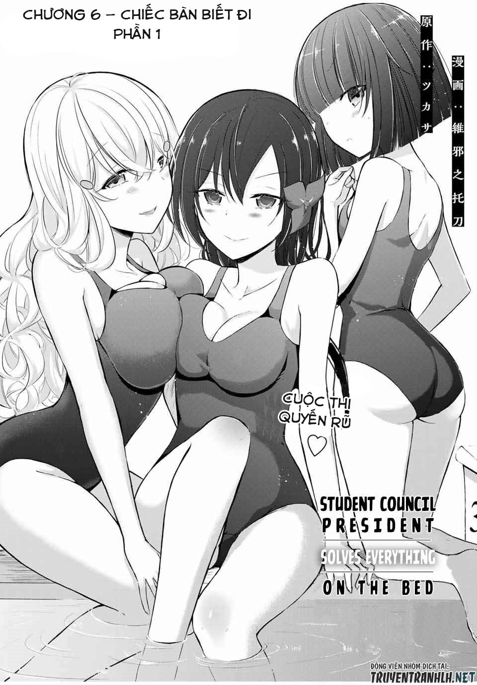 The Student Council President Solves Everything On The Bed Chapter 6.1 - Trang 2