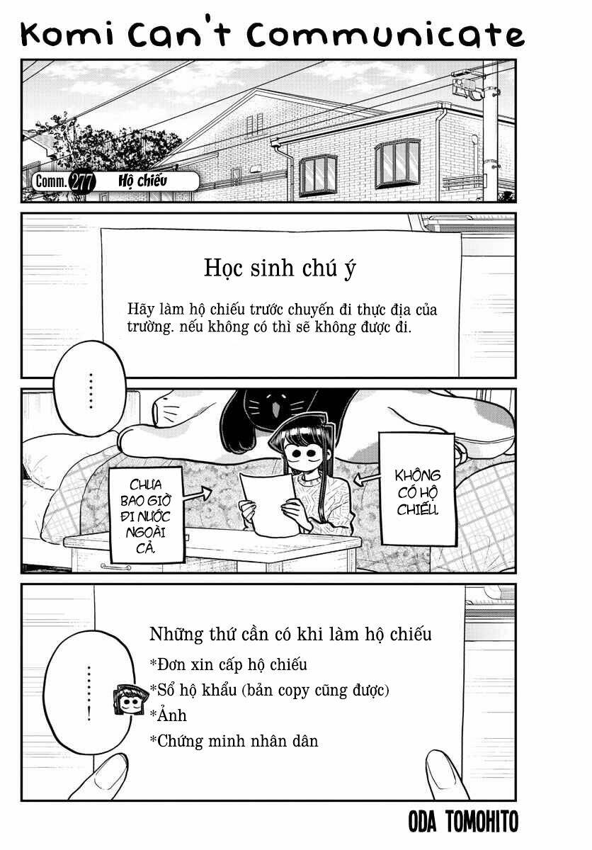 Komi Không Thể Giao Tiếp Chapter 277 - Trang 2