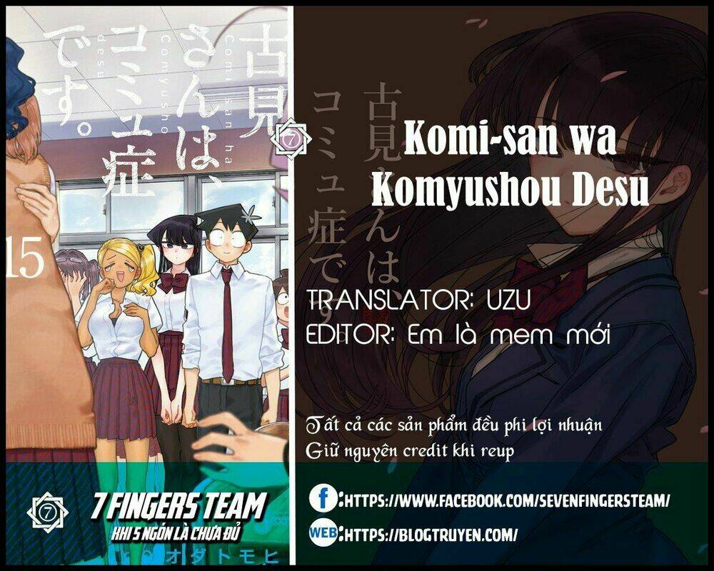 Komi Không Thể Giao Tiếp Chapter 230 - Trang 2