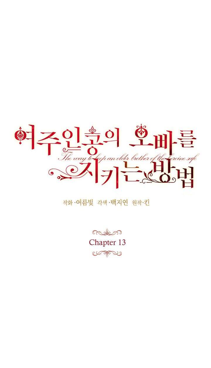 Cách Bảo Vệ Anh Trai Của Nữ Chính Chapter 13 - Trang 2