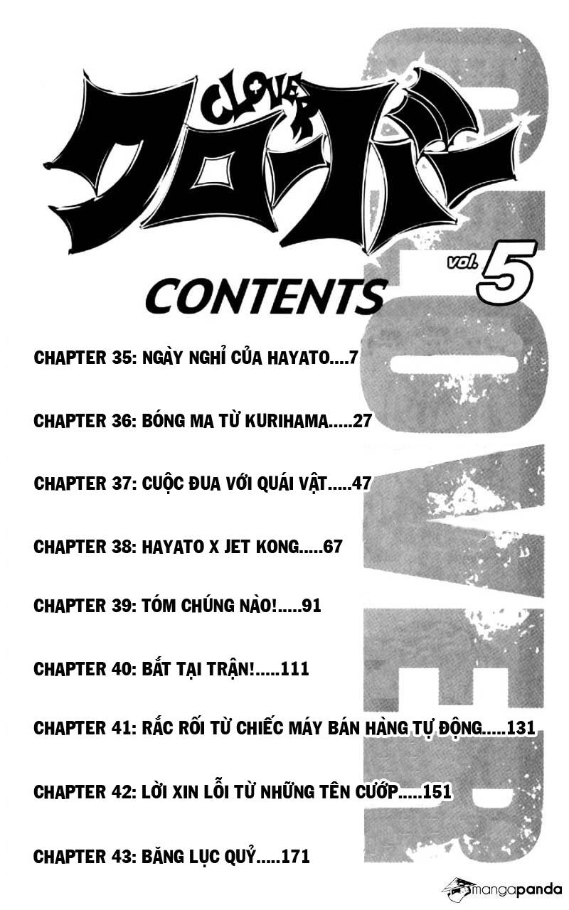 Clover (Tetsuhiro Hirakawa) Chapter 35 - Trang 2