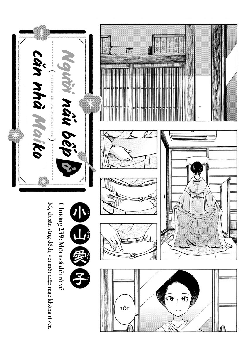 Người Nấu Bếp Ở Căn Nhà Maiko Chapter 239 - Trang 2