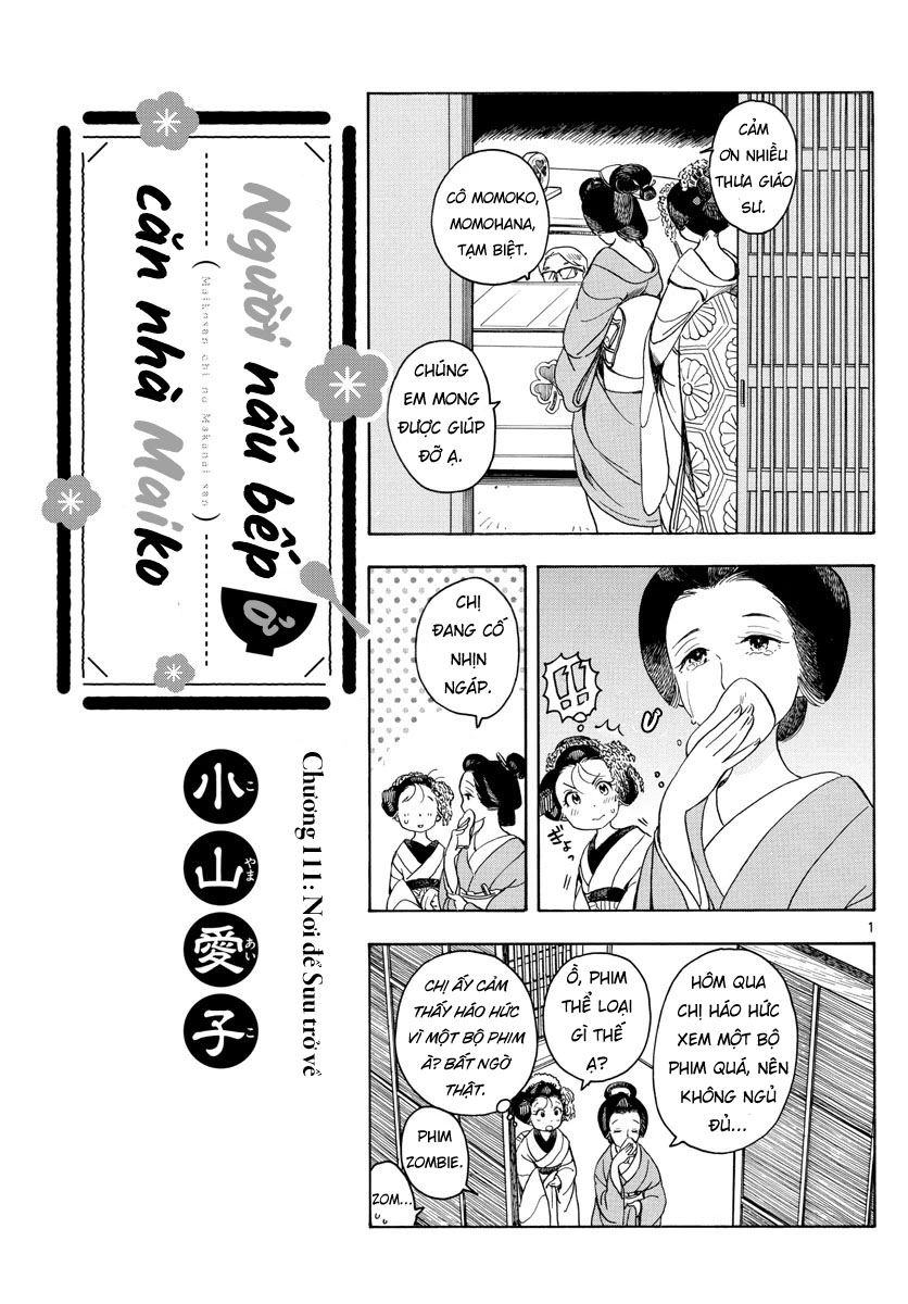 Người Nấu Bếp Ở Căn Nhà Maiko Chapter 111 - Trang 2