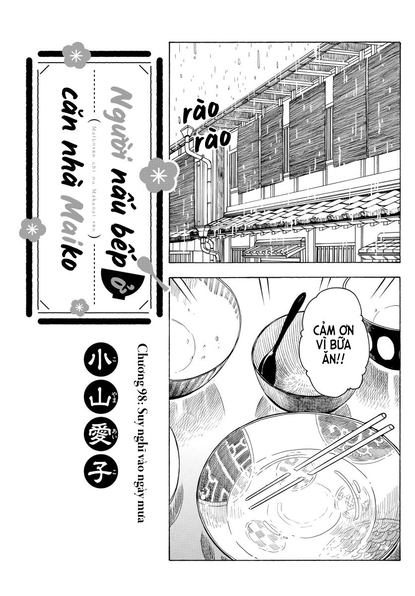 Người Nấu Bếp Ở Căn Nhà Maiko Chapter 98 - Trang 2