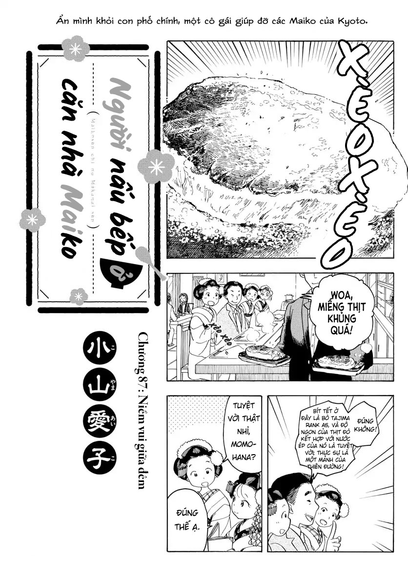 Người Nấu Bếp Ở Căn Nhà Maiko Chapter 87 - Trang 2