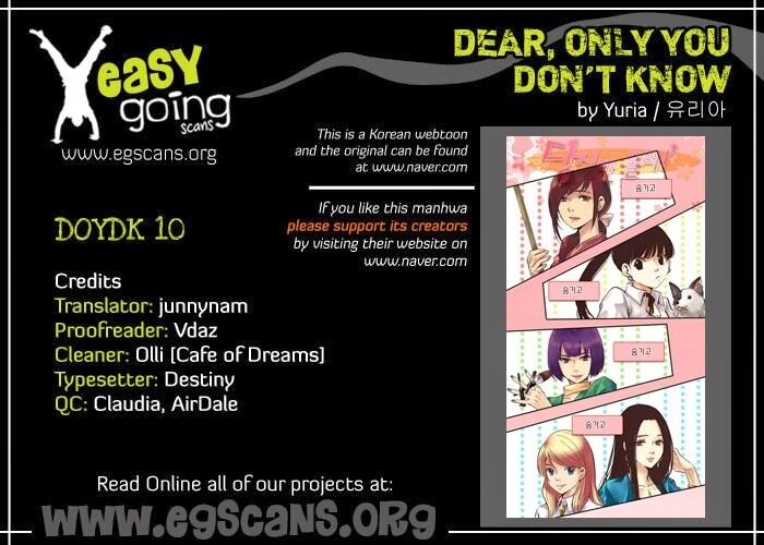 Dear, Only You Don’T Know! Chapter 10 - Trang 2