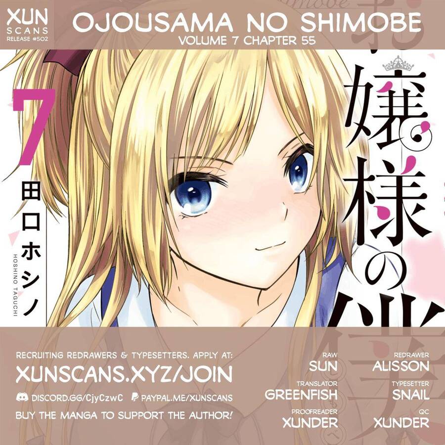 Ojousama No Shimobe Chapter 55 - Trang 2