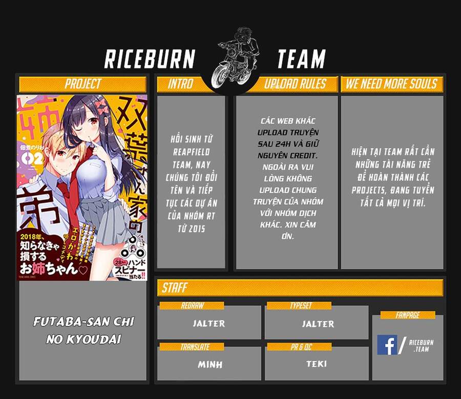 Futaba-San Chi No Kyoudai Chapter 23 - Trang 2