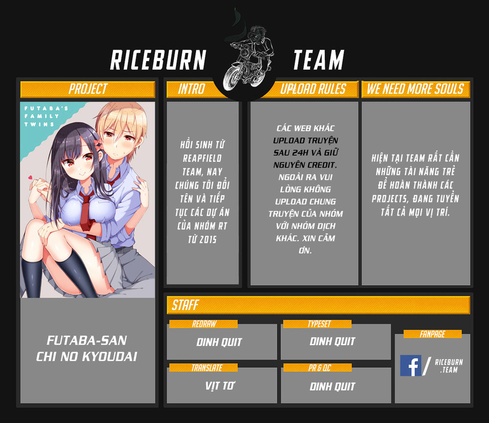 Futaba-San Chi No Kyoudai Chapter 16 - Trang 2