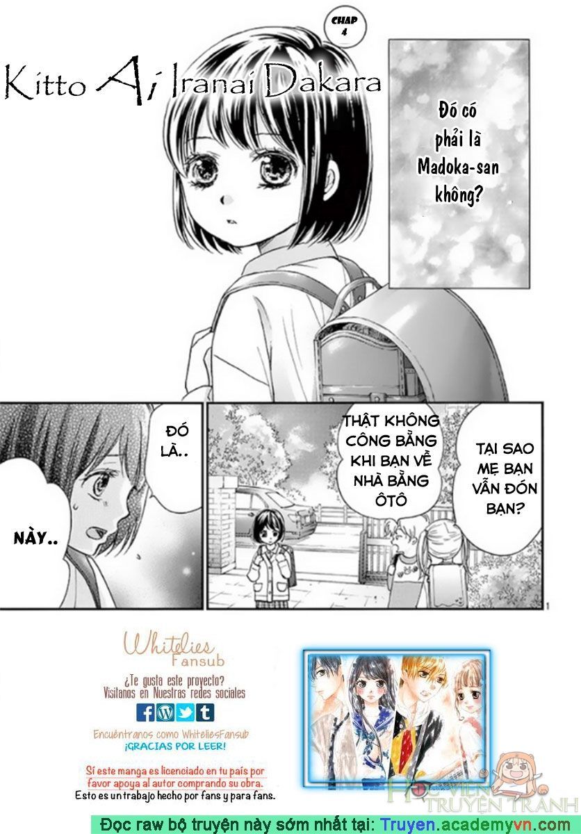 Kitto Ai Dakara, Iranai Chapter 4 - Trang 2