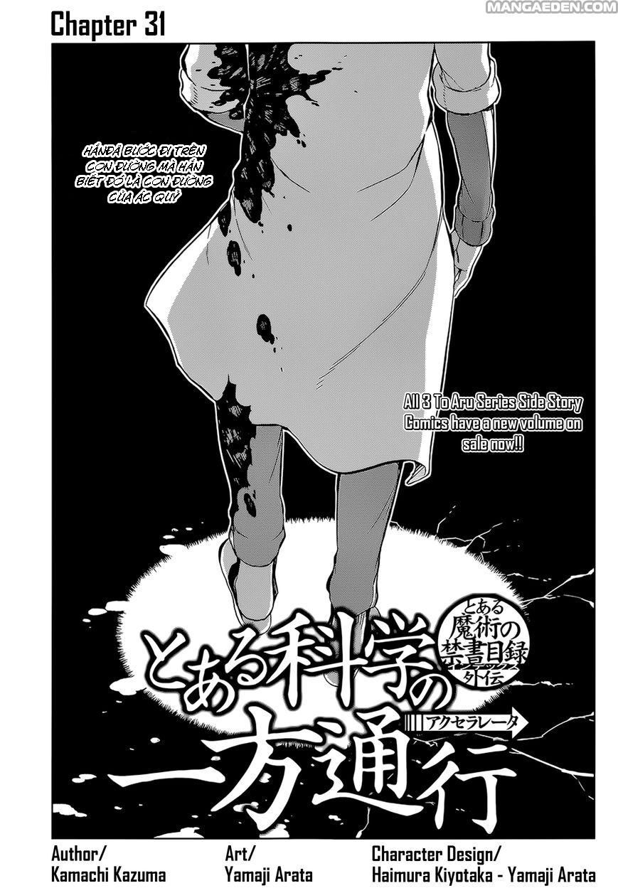 Toaru Kagaku No Accelerator Chapter 31 - Trang 2