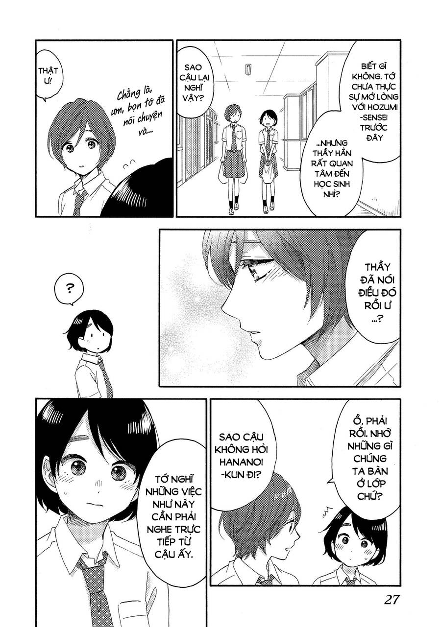 Hananoi-Kun Và Căn Bệnh Tình Yêu Chapter 25 - Trang 2