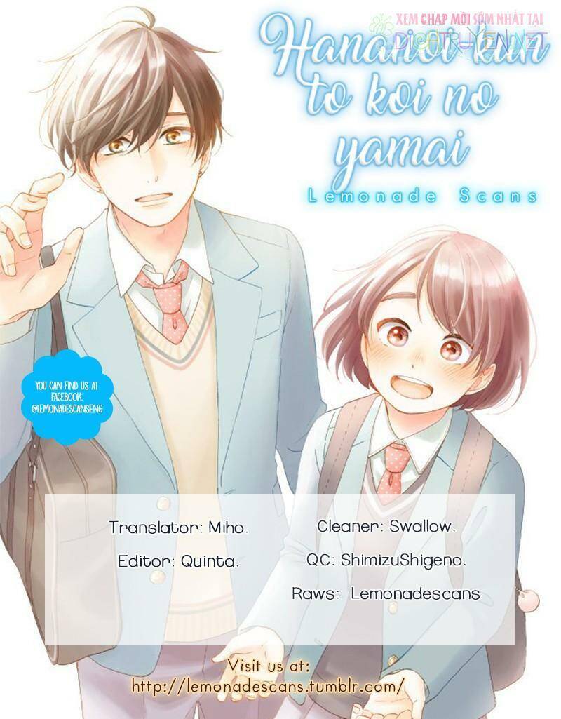 Hananoi-Kun Và Căn Bệnh Tình Yêu Chapter 17 - Trang 2