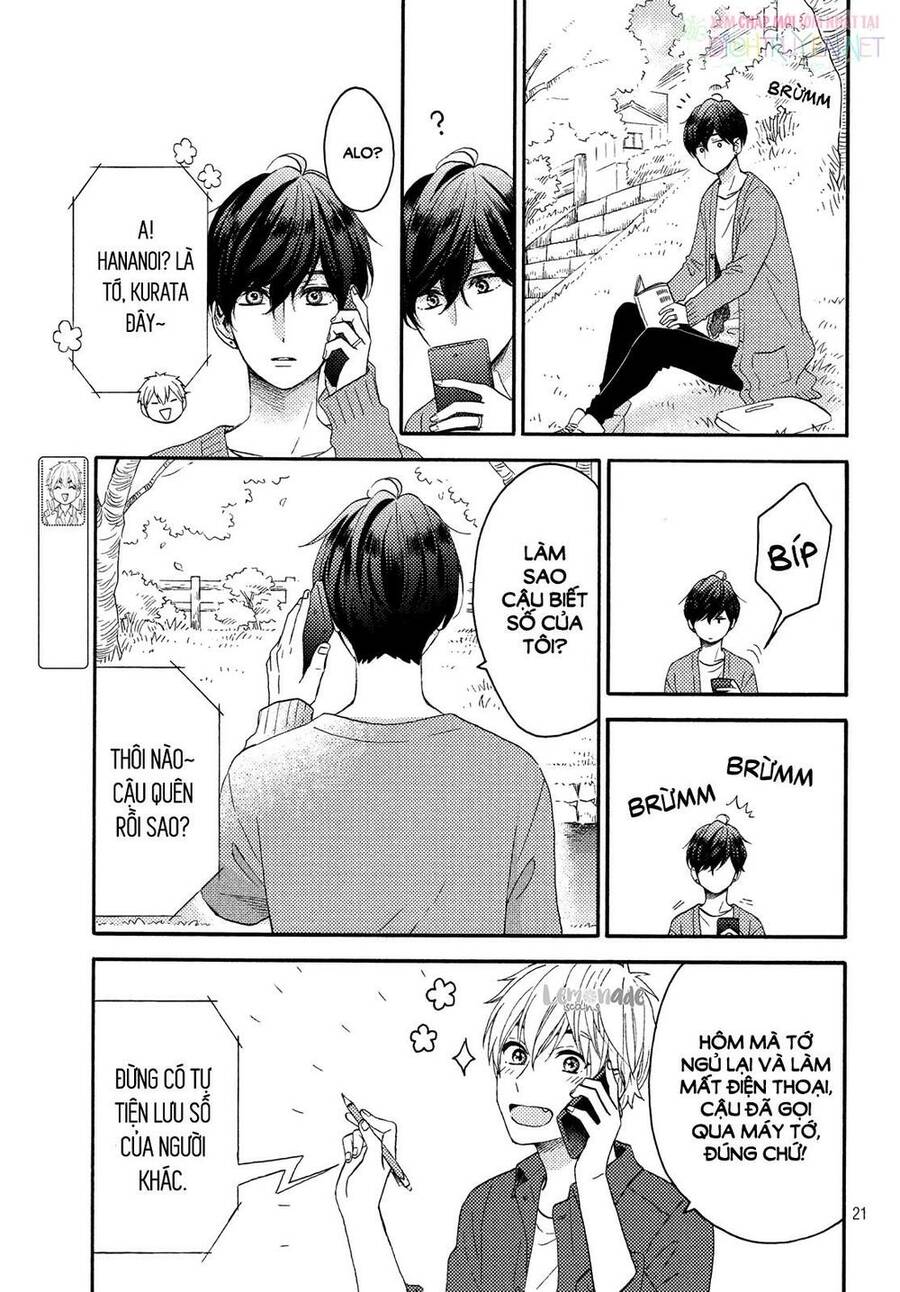 Hananoi-Kun Và Căn Bệnh Tình Yêu Chapter 16 - Trang 2