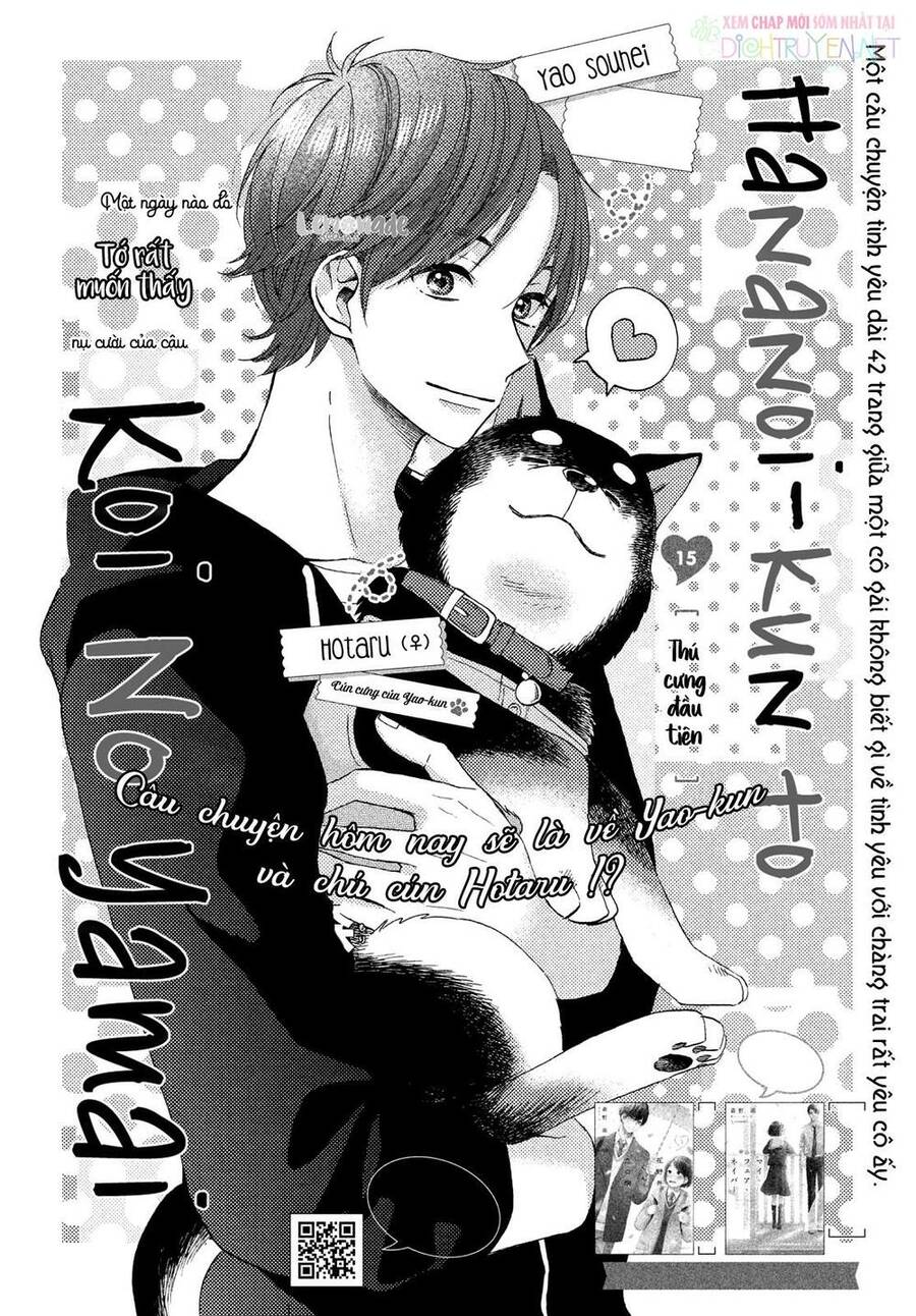 Hananoi-Kun Và Căn Bệnh Tình Yêu Chapter 15 - Trang 2