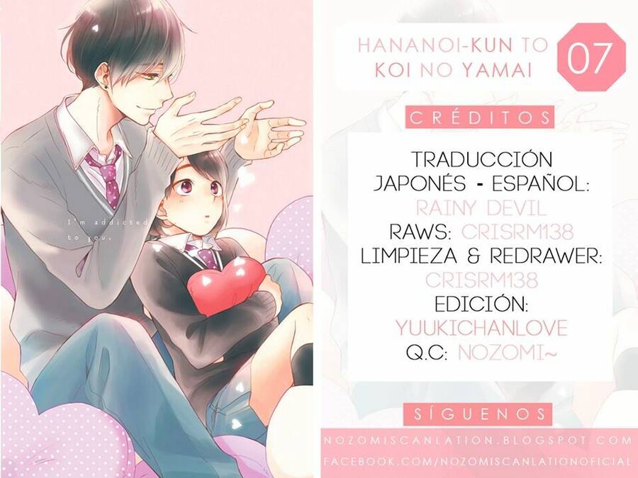 Hananoi-Kun Và Căn Bệnh Tình Yêu Chapter 7 - Trang 2