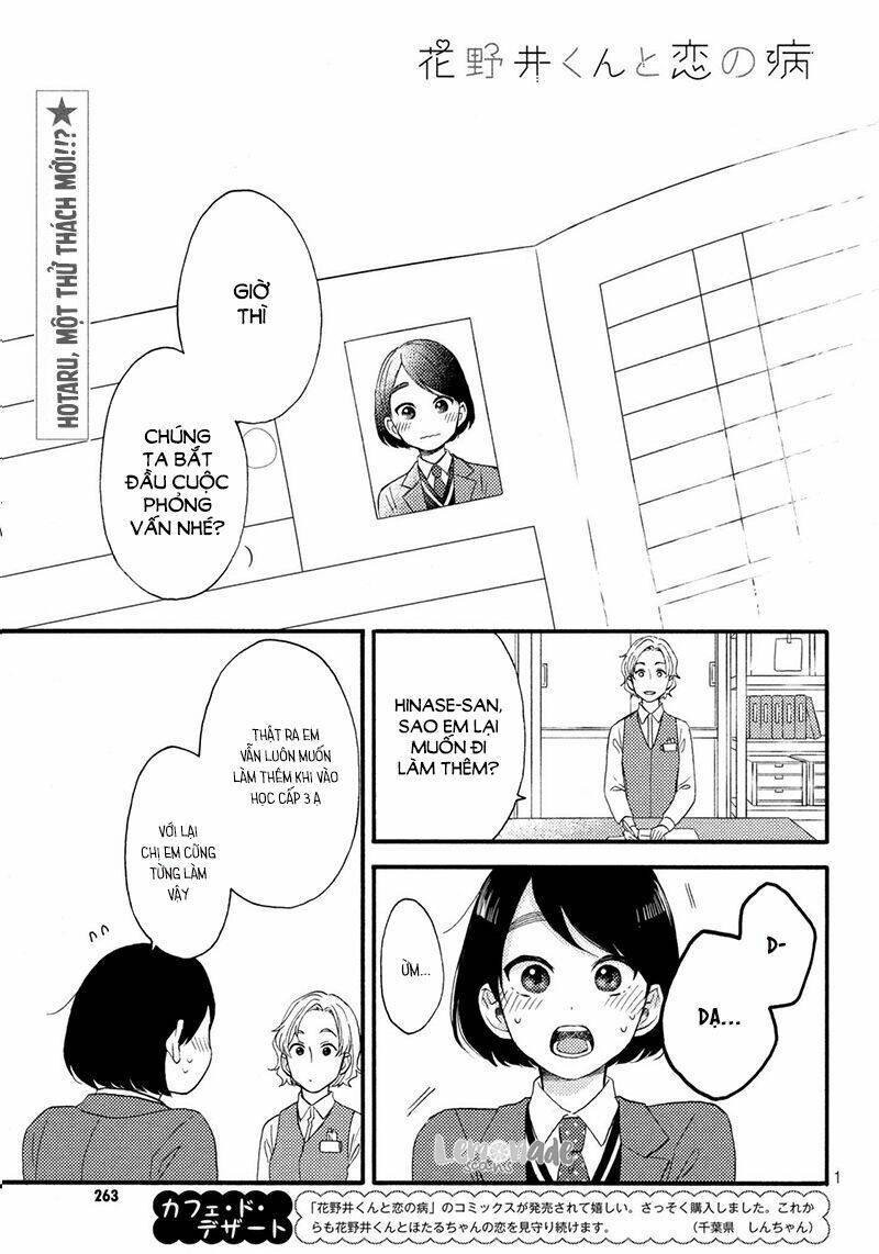 Hananoi-Kun Và Căn Bệnh Tình Yêu Chapter 6 - Trang 2