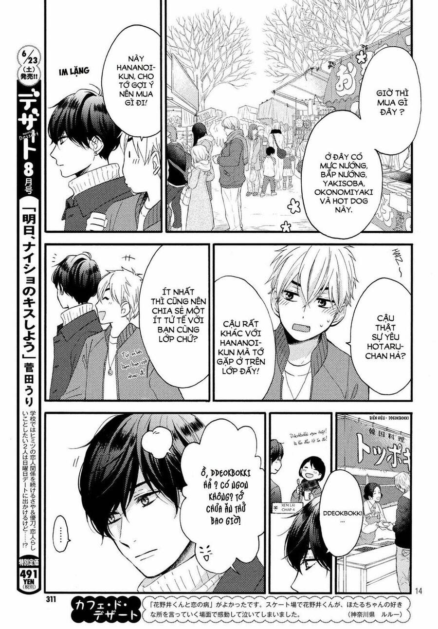 Hananoi-Kun Và Căn Bệnh Tình Yêu Chapter 5 - Trang 2