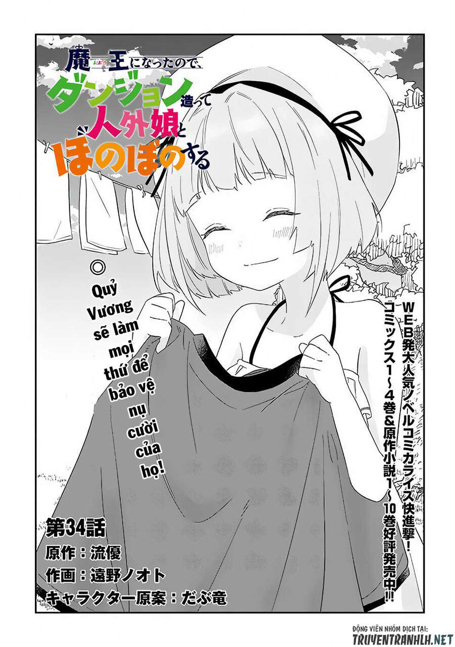 Maou Ni Natte Node, Dungeon Tsukutte Jingai Musume To Honobono Suru Chapter 34 - Trang 2