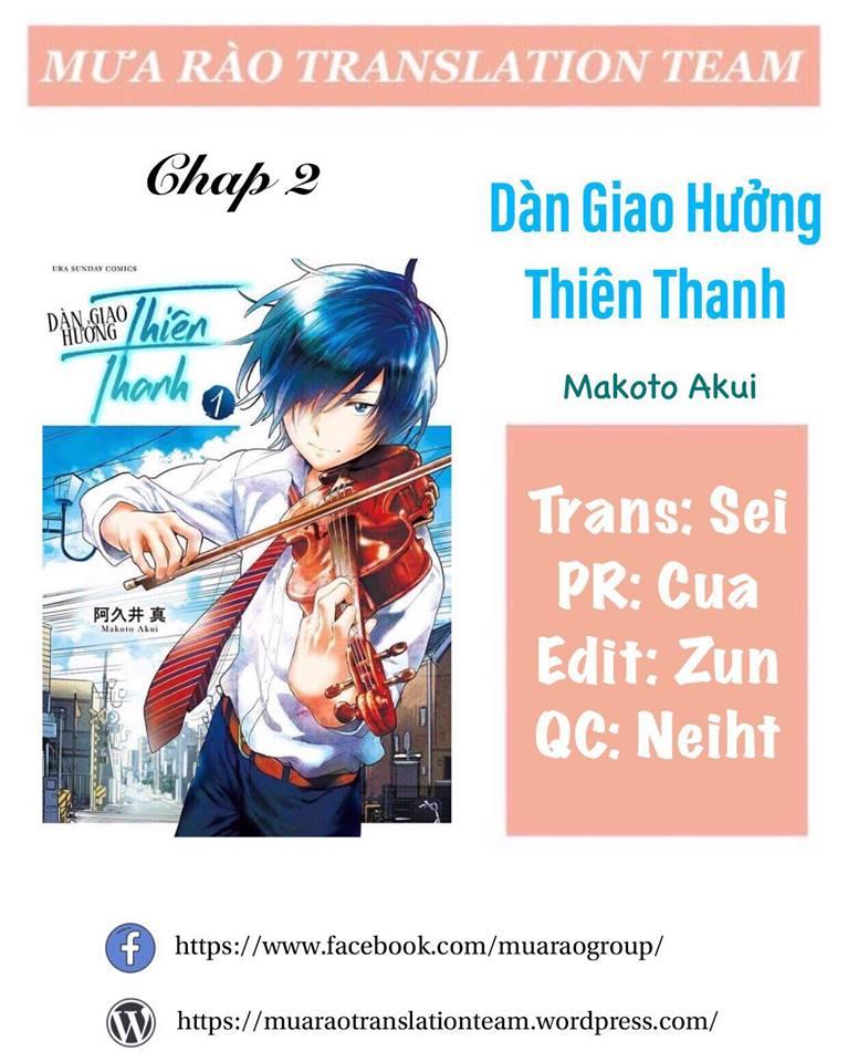 Dàn Giao Hưởng Thiên Thanh Chapter 2 - Trang 2