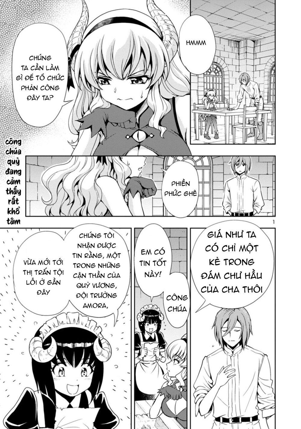 Con Gái Của Quỷ Vương Dễ Đối Phó Thật Đấy Chapter 7 - Trang 2
