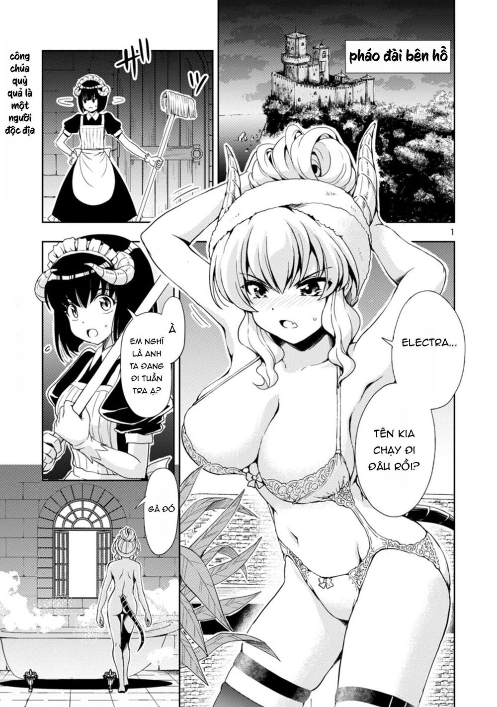 Con Gái Của Quỷ Vương Dễ Đối Phó Thật Đấy Chapter 3 - Trang 2
