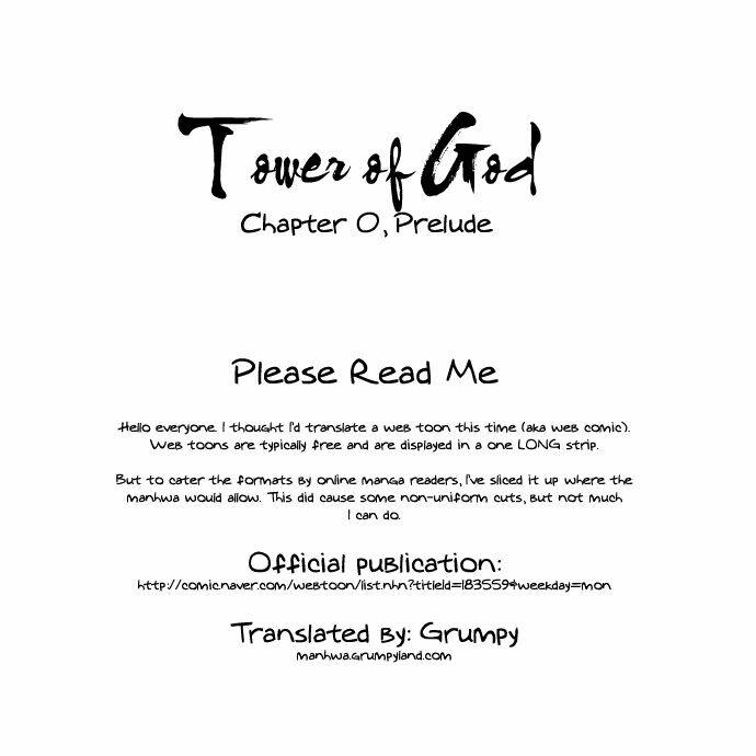 Cuộc Chiến Trong Tòa Tháp – Tower Of God Chapter 0 - Trang 2