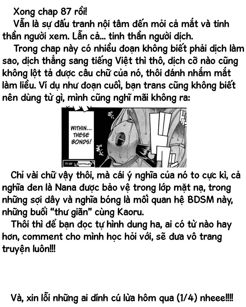 Nana To Kaoru Chapter 87 - Trang 2