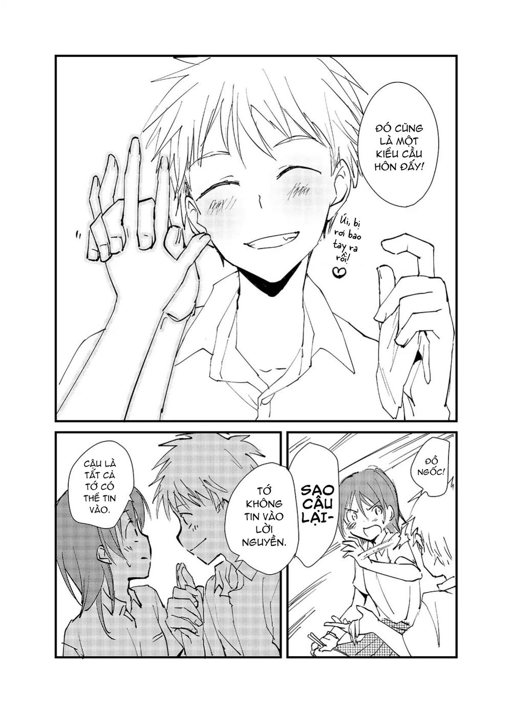 Tebukuro Wo Shita Onna No Ko Chapter 1 - Trang 2