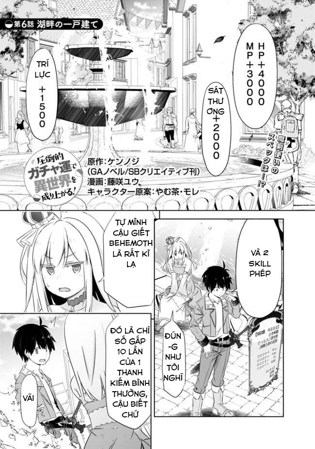 Attouteki Gacha Un De Isekai O Nariagaru! Chapter 6 - Trang 2