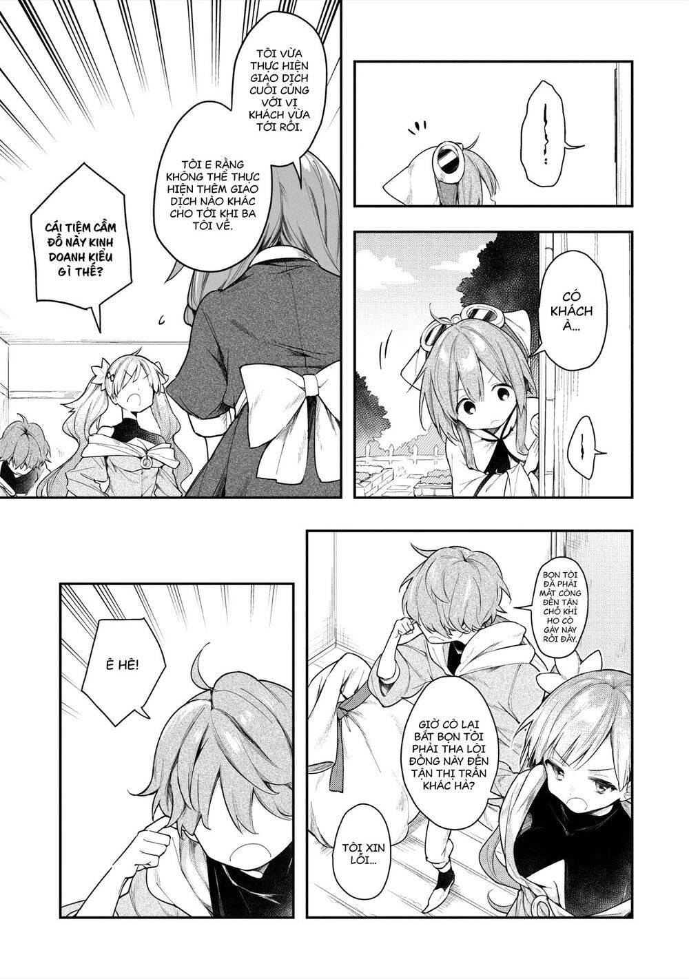 Ochibure Oujou To Isekai Yuusha No Ritsu Koku Shi Chapter 4 - Trang 2