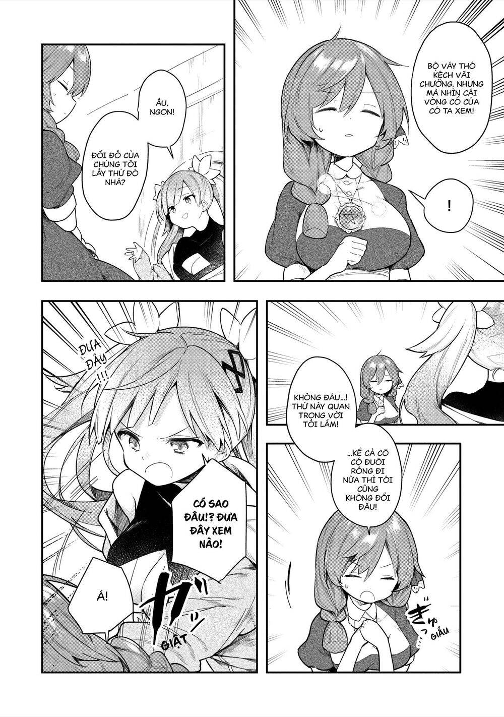 Ochibure Oujou To Isekai Yuusha No Ritsu Koku Shi Chapter 4 - Trang 2