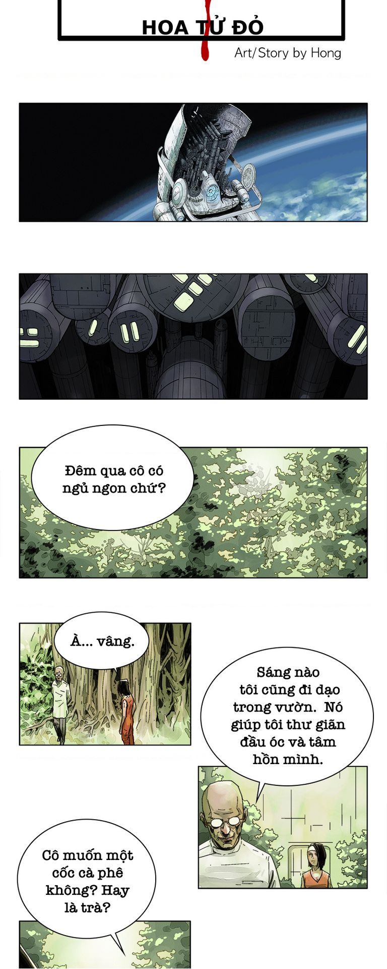 Hoa Tử Đỏ Chapter 3 - Trang 2