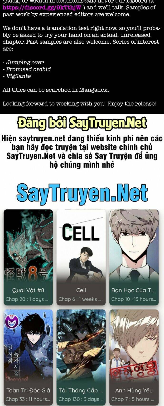 Kẻ Khủng Bố Chapter 100 - Trang 2