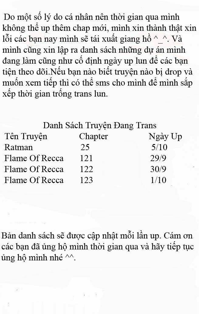 Ngọn Lửa Recca Chapter 121 - Trang 2