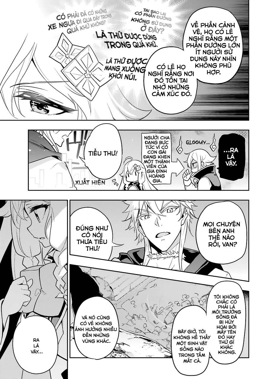 Chichi Wa Eiyuu, Haha Wa Seirei, Musume No Watashi Wa Tenseisha Chapter 31.2 - Trang 2